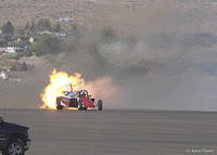 Air Force Reserve Jet Car #1: Heating Up