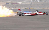 Air Force Reserve Jet Car #2: Moving out
